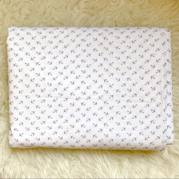 NWOT Ralph Lauren Anchor flat sheet king size